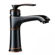 Dřezová baterie, kov, černá, OD01/B Koupelnové baterie Výchozí název Alessandro Design