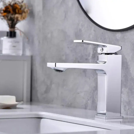 Umyvadlová baterie, sanitární mosaz, satén, 9807 Koupelnové baterie Výchozí název Alessandro Design