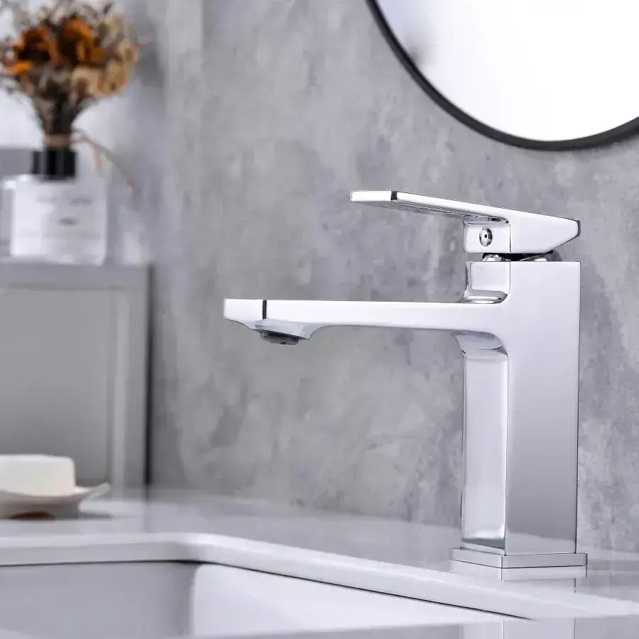 Umyvadlová baterie, sanitární mosaz, satén, 9807 Koupelnové baterie Výchozí název Alessandro Design