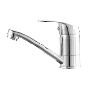 Dřezová baterie, otočný výtok, délka 15 cm, keramická kartuše, chrom, připojení v ceně Koupelnové baterie Výchozí název Alessandro Design