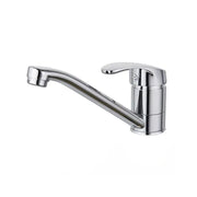 Dřezová baterie, otočný výtok, délka 15 cm, keramická kartuše, chrom, připojení v ceně Koupelnové baterie Výchozí název Alessandro Design