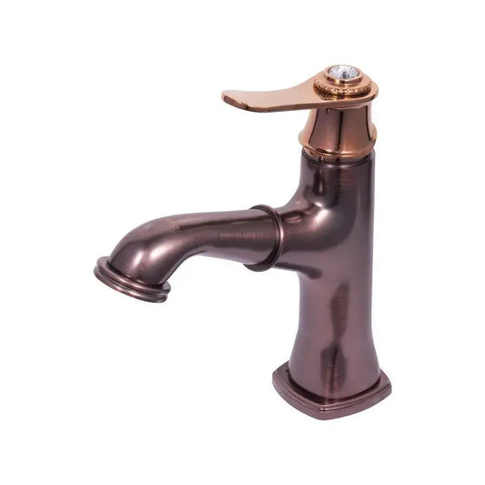 Umyvadlová baterie s výsuvnou sprchou, sanitární mosaz, hnědá, OD/2037 Koupelnové baterie Výchozí název Alessandro Design