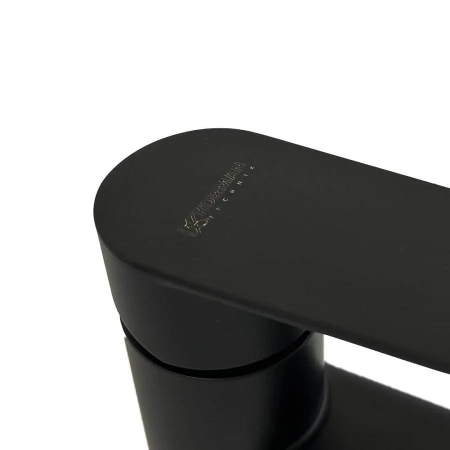 Černá nerezová dřezová baterie ZY1001 Koupelnové baterie Výchozí název Alessandro Design