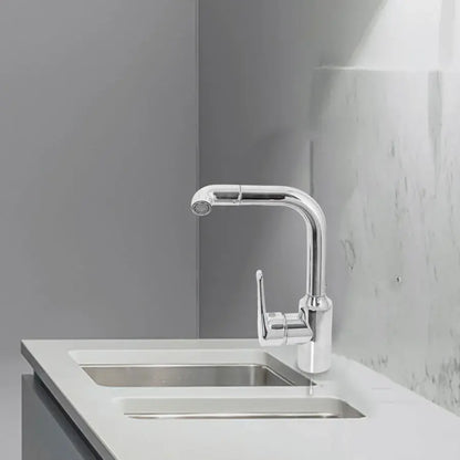 Dřezová baterie, Chrome, CP101 Kuchyňské baterie Výchozí název Alessandro Design