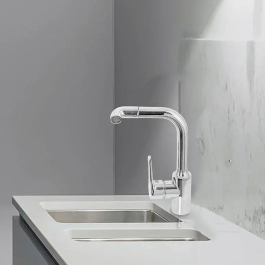 Dřezová baterie, Chrome, CP101 Kuchyňské baterie Výchozí název Alessandro Design