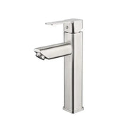 Dřezová baterie, SUS304 Nerezová ocel, Satin, MP014 Koupelnové baterie Výchozí název Alessandro Design