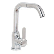 Dřezová baterie s otočným výtokem, Chrome, CP107 Kuchyňské baterie Výchozí název Alessandro Design