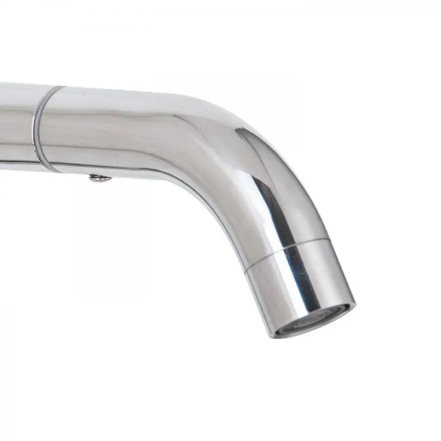 Dřezová baterie s otočným výtokem, Chrome, CP107 Kuchyňské baterie Výchozí název Alessandro Design