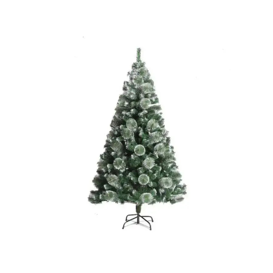 Umělá jedle, 180 cm, zelená s bílým Výchozím názvem Alessandro Design