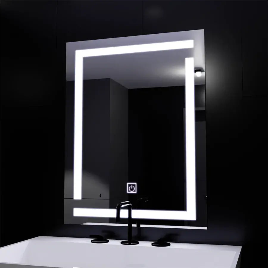 Giga LED Mirrors, 60x80cm, 14W, Touch, 6000K Light Korman Mirrors E Výchozí název Alessandro Design