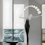 Anatolio LED stojací lampa 24W 4000KMetal Černá veioze a stojací lampa Výchozí název Alessandro Design