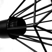 Lustr Shion 3xE27, černý, kov, průměr 50 cm Průmyslové lustry Výchozí název Alessandro Design