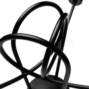 Lustr Shion 3xE27, černý, kov, průměr 50 cm Průmyslové lustry Výchozí název Alessandro Design