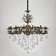 Christopher Lustr 16x E14 starožitné bronzové klasické lustry Výchozí název Alessandro Design