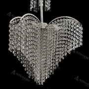 Křišťálový svícen Ander 4xE14 Průměr 45cm Chromový Křišťálový svícen Výchozí název Alessandro Design