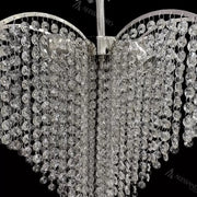 Křišťálový svícen Ander 4xE14 Průměr 45cm Chromový Křišťálový svícen Výchozí název Alessandro Design