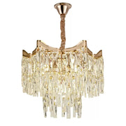 Cristal Candelabra Bellamy 5x E27 Gold Cristal Candelabra Výchozí název Alessandro Design