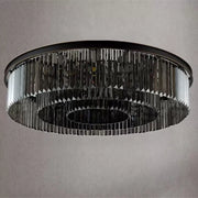 Křišťálový svícen Brady Ø60cm, 18xE14, Kruhový, Šedý Křišťálový svícen Výchozí název Alessandro Design