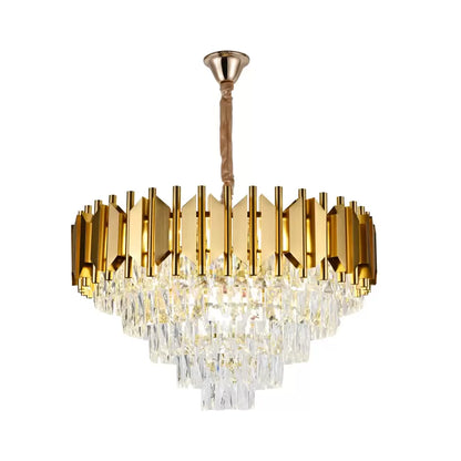 Braylen Crystal Candelabra 8x E14 Průměr 60cm Gold Crystal Candelabra Výchozí název Alessandro Design