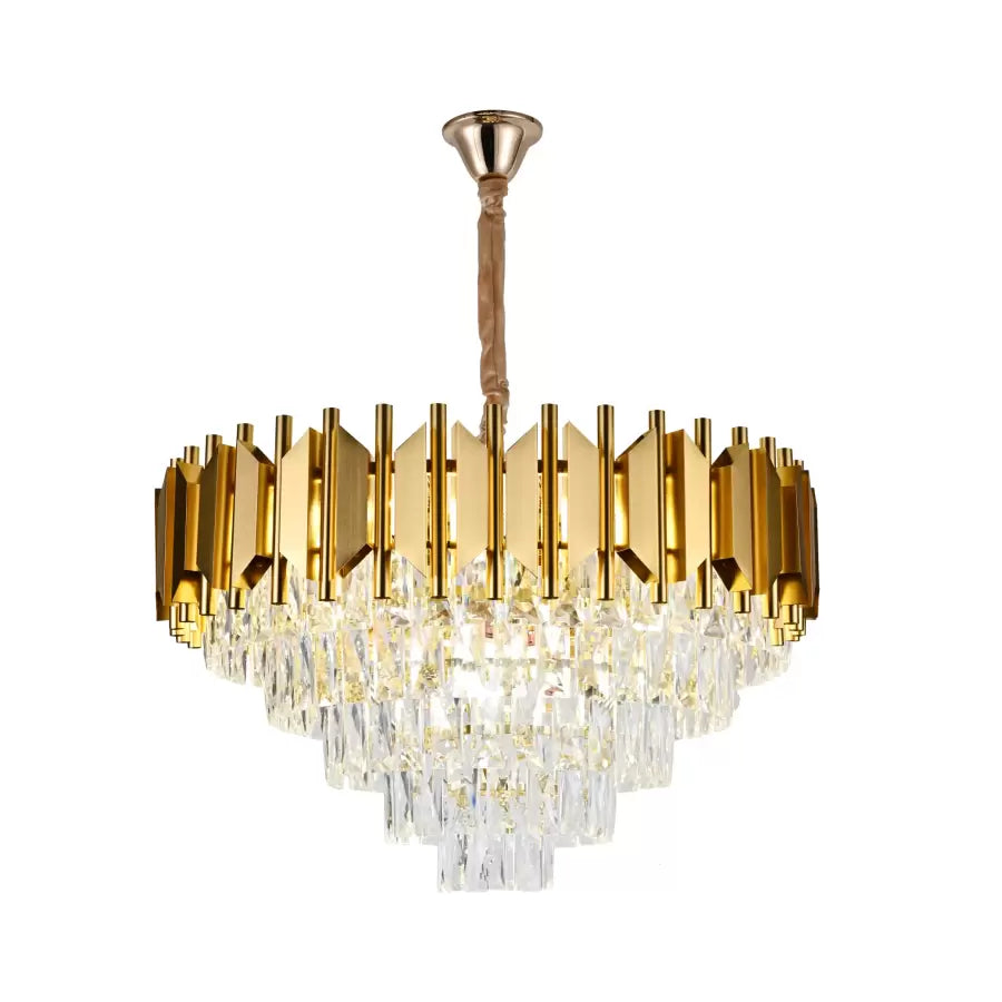 Braylen Crystal Candelabra 8x E14 Průměr 60cm Gold Crystal Candelabra Výchozí název Alessandro Design