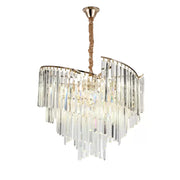 Křišťálový svícen TRIANON Magno 10x E27, průměr 56 cm, lesklé zlato, nastavitelná výška Křišťálový svícen Výchozí název Alessandro Design