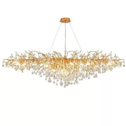 Kaiser Crystal Candelabra 13x G9 Průměr 120cm Gold Crystal Candelabra Výchozí název Alessandro Design