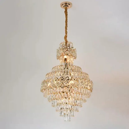 Křišťálový lustr WINDSOR Grande Supremo 10xE14, průměr 60X90cm, lesklé zlato, nastavitelná výška Křišťálový lustr Výchozí název Alessandro Design