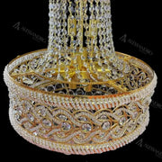 Selim Cristal Candelabra 14x E14 Gold Cristal Candelabra Výchozí název Alessandro Design