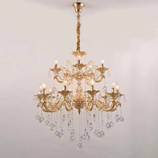 Svícen Hasan 15x E14 Gold Classic Svícen Výchozí název Alessandro Design
