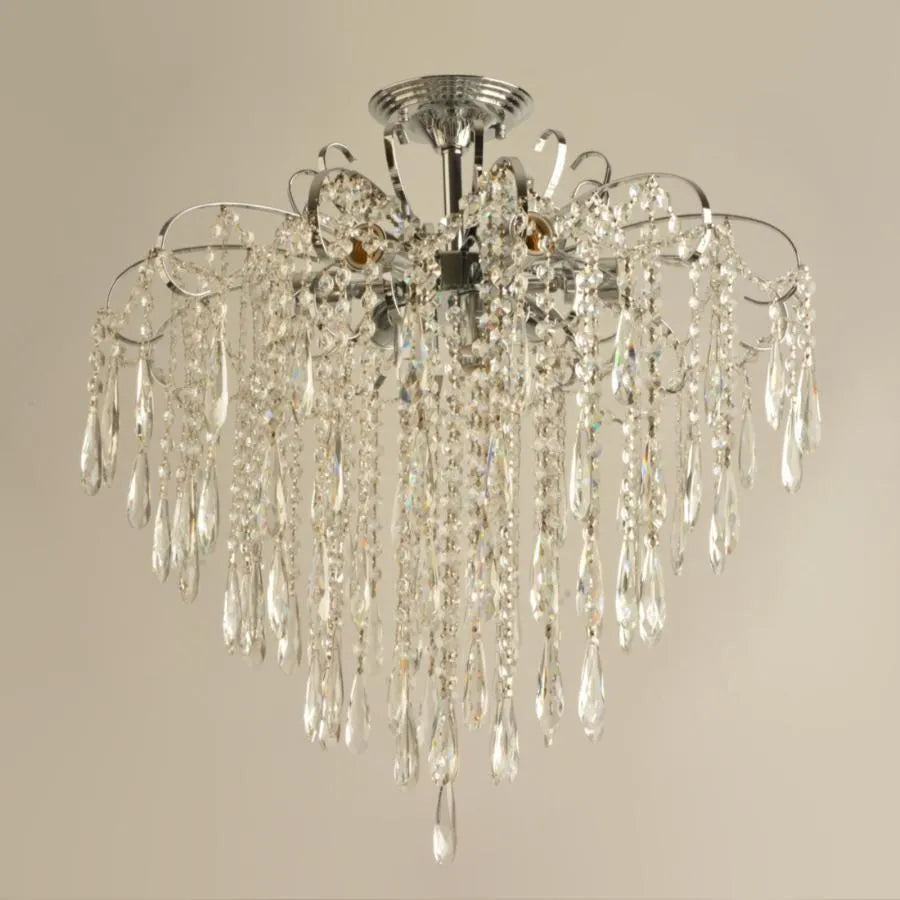 Cristal Candelabra EGO 9x E27, Průměr 60cm, Lesklý Chrome Cristal Candelabra Výchozí název Alessandro Design
