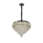 MEILI CRYSTAL CASCADA 500 – Křišťálový LED lustr, 112W, Ø500 mm, s dálkovým ovládáním Křišťálové lustry Výchozí název Alessandro Design
