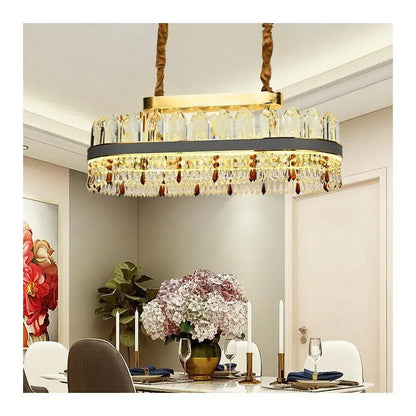 Pollux LED lustr s dálkovým ovládáním, 156W, průměr 80cm, zlatý, křišťálový, stmívatelný Cristal Candelabra Výchozí název Alessandro Design