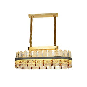 Pollux LED lustr s dálkovým ovládáním, 156W, průměr 80cm, zlatý, křišťálový, stmívatelný Cristal Candelabra Výchozí název Alessandro Design