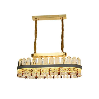 Pollux LED lustr s dálkovým ovládáním, 156W, průměr 80cm, zlatý, křišťálový, stmívatelný Cristal Candelabra Výchozí název Alessandro Design