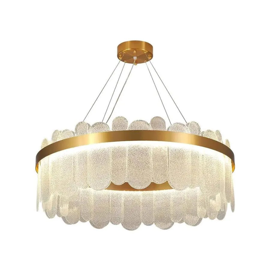 LED lustr s dálkovým ovládáním Alvaro 128W stmívatelný Golden Candelabre Cristal Výchozí název Alessandro Design
