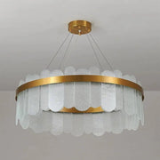 LED lustr s dálkovým ovládáním Alvaro 128W stmívatelný Golden Candelabre Cristal Výchozí název Alessandro Design