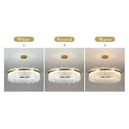 LED lustr s dálkovým ovládáním Alvaro 128W stmívatelný Golden Candelabre Cristal Výchozí název Alessandro Design