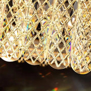 LED lustr s dálkovým ovládáním Zakir 100W, Gold Candelabre Cristal Výchozí název Alessandro Design