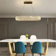 LED lustr s dálkovým ovladačem Zimar 80W, průměr 80cm Zlaté křišťálové lustry Výchozí název Alessandro Design