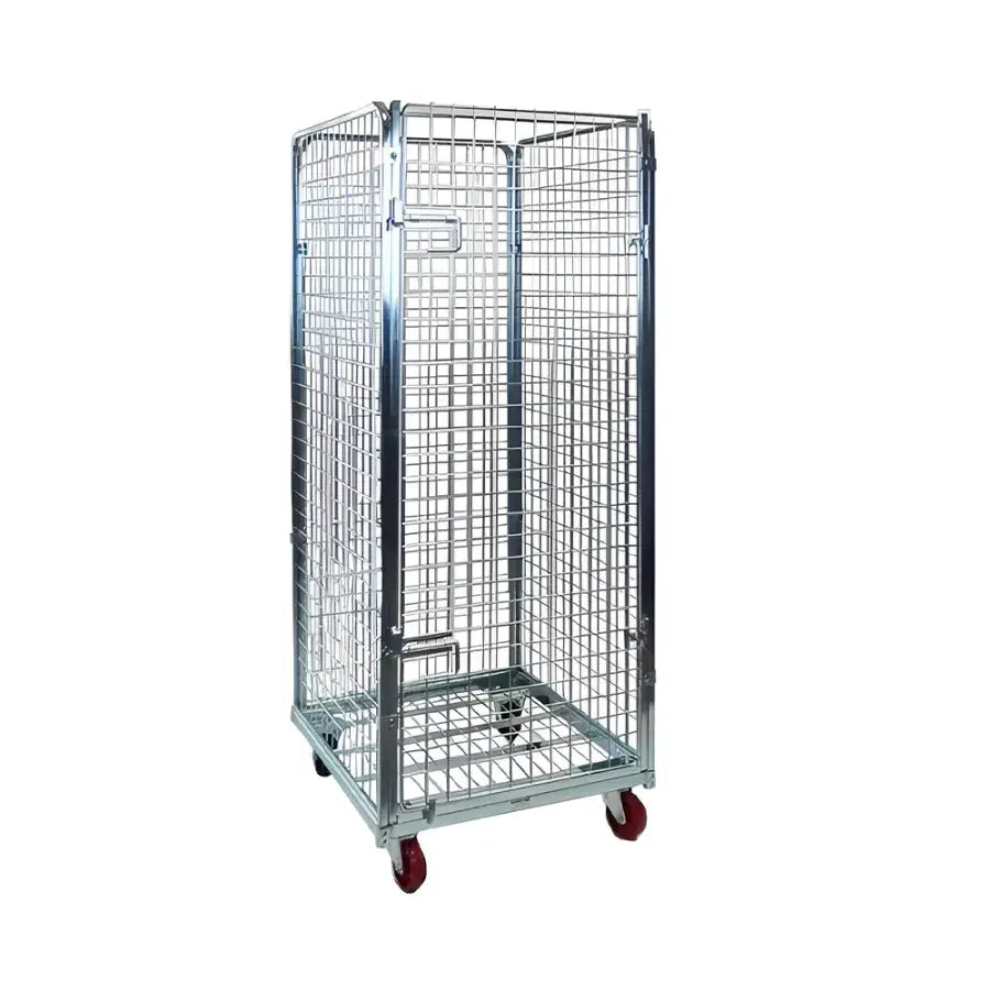 Typ klece na přepravní vozík se 4 stěnami 80cmX70cmX170cm, Kapacita 500kg, Stříbrný Výchozí název Alessandro Design