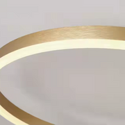 LED lustr s dálkovým ovládáním RIGA LILITH 68W, 3 kruhy, studené/teplé/neutrální světlo, stmívatelné, lesklé zlaté LED lustry s dálkovým ovládáním Výchozí název Alessandro Design