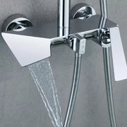 Sprchový sloup, sanitární mosaz, chrom, baterie a sprchové sloupy 6720 Výchozí název Alessandro Design