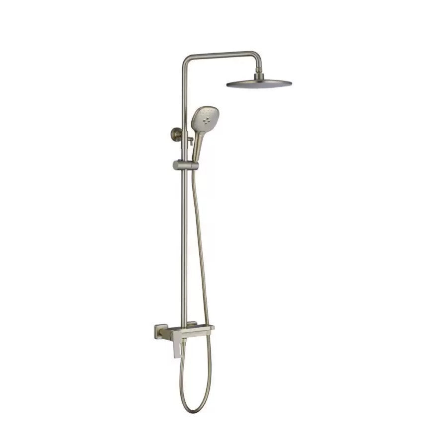 Sprchový sloup, sanitární mosaz, zlato, 9810D Baterie a sprchové sloupy Výchozí název Alessandro Design