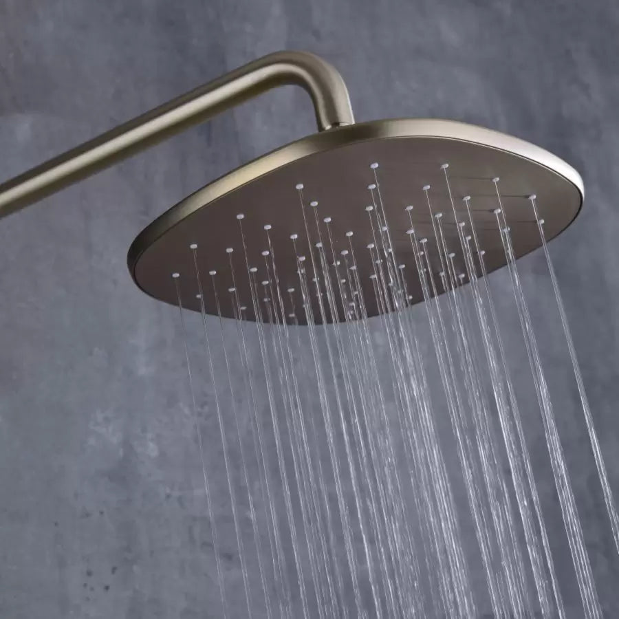 Sprchový sloup, sanitární mosaz, zlato, 9810D Baterie a sprchové sloupy Výchozí název Alessandro Design