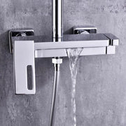Sprchový sloup, sanitární mosaz, chrom, baterie a sprchové sloupy 9810 Výchozí název Alessandro Design