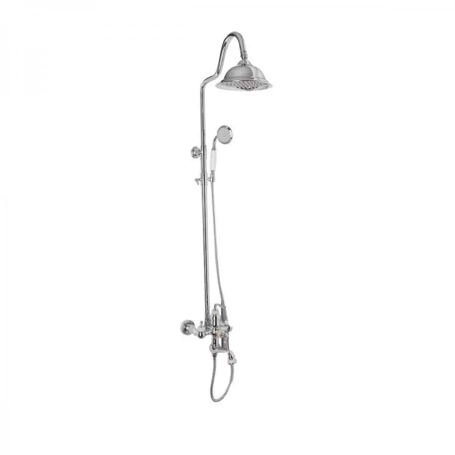 Sprchový sloup, sanitární mosaz, chrom, WZY/310/A Baterie a sprchové sloupy Výchozí název Alessandro Design