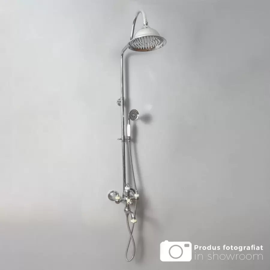 Sprchový sloup, sanitární mosaz, chrom, WZY/310/A Baterie a sprchové sloupy Výchozí název Alessandro Design