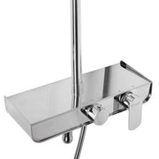Sprchový sloup, sanitární mosaz, chrom, baterie SJG/2450 a sprchové sloupy Výchozí název Alessandro Design