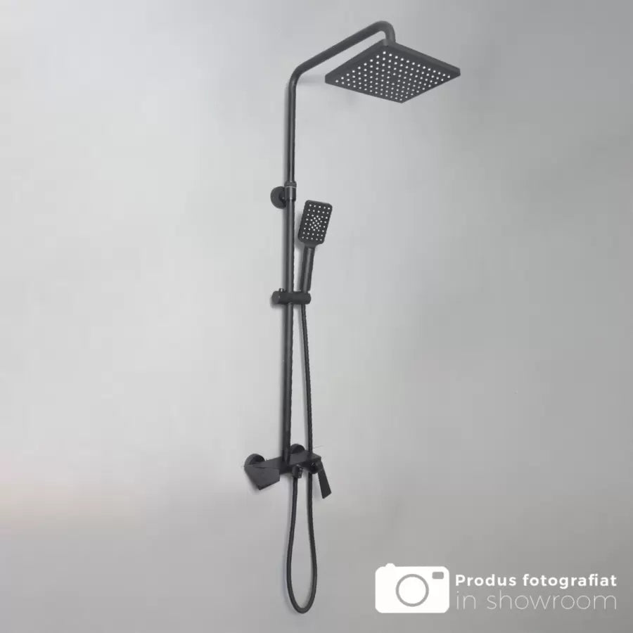 Sprchový sloup, sanitární mosaz, černá, 6720H Baterie a sprchové sloupy Výchozí název Alessandro Design