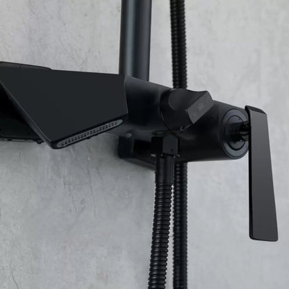 Sprchový sloup, sanitární mosaz, černá, 6720H Baterie a sprchové sloupy Výchozí název Alessandro Design
